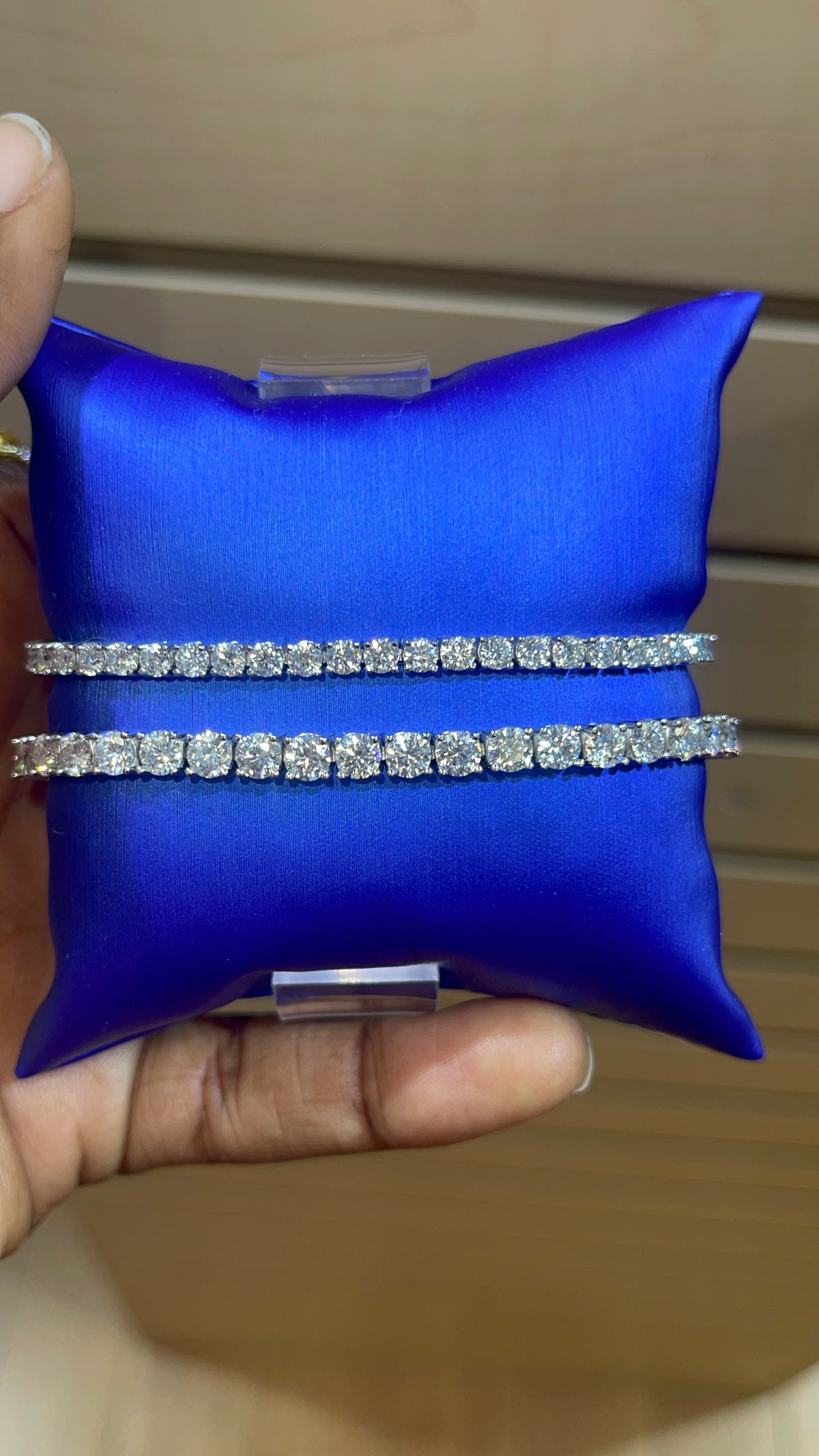 Moissanite Tennis Bracelet 4 mm