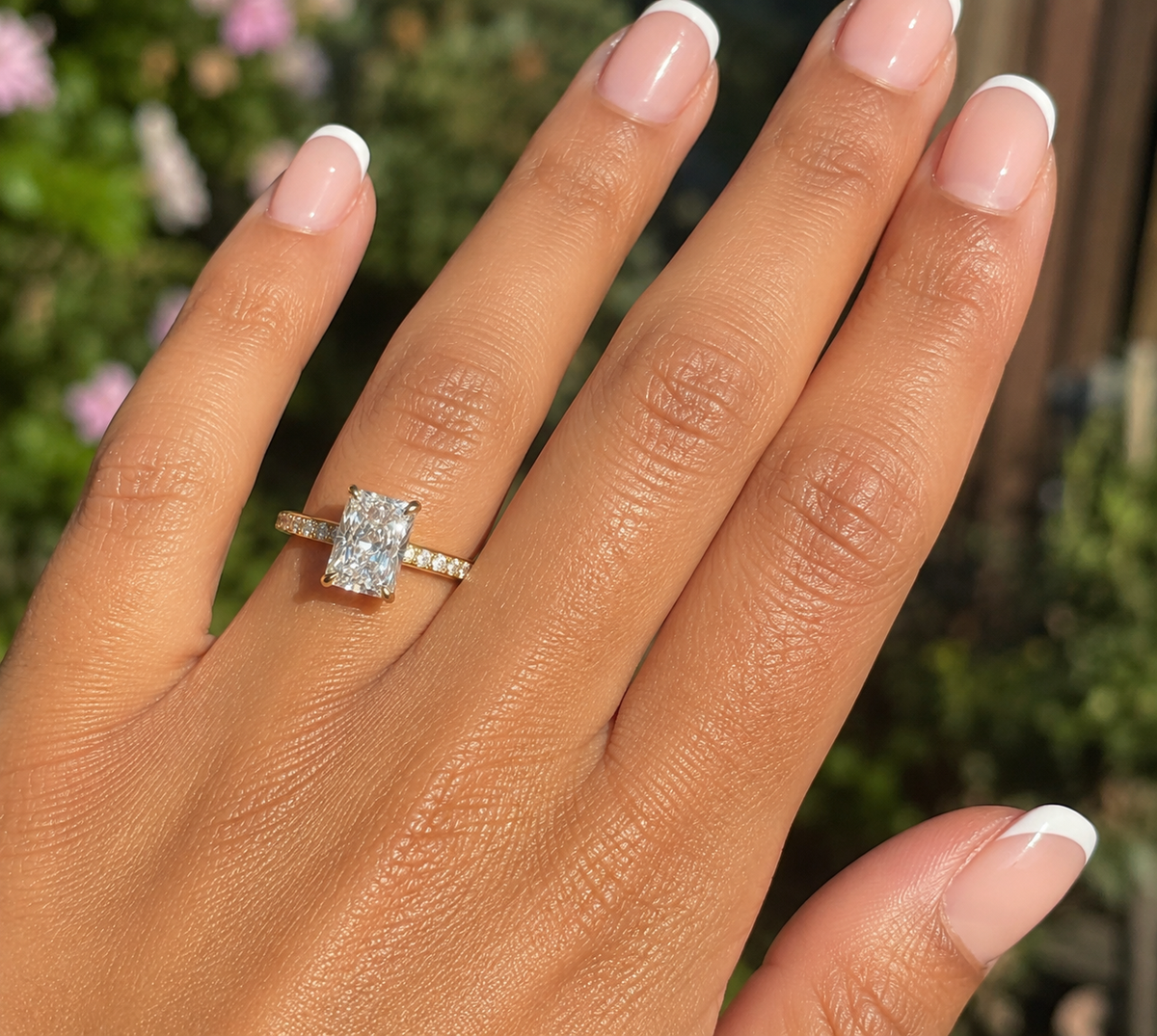 Moissanite 3 Ct Engagement Ring