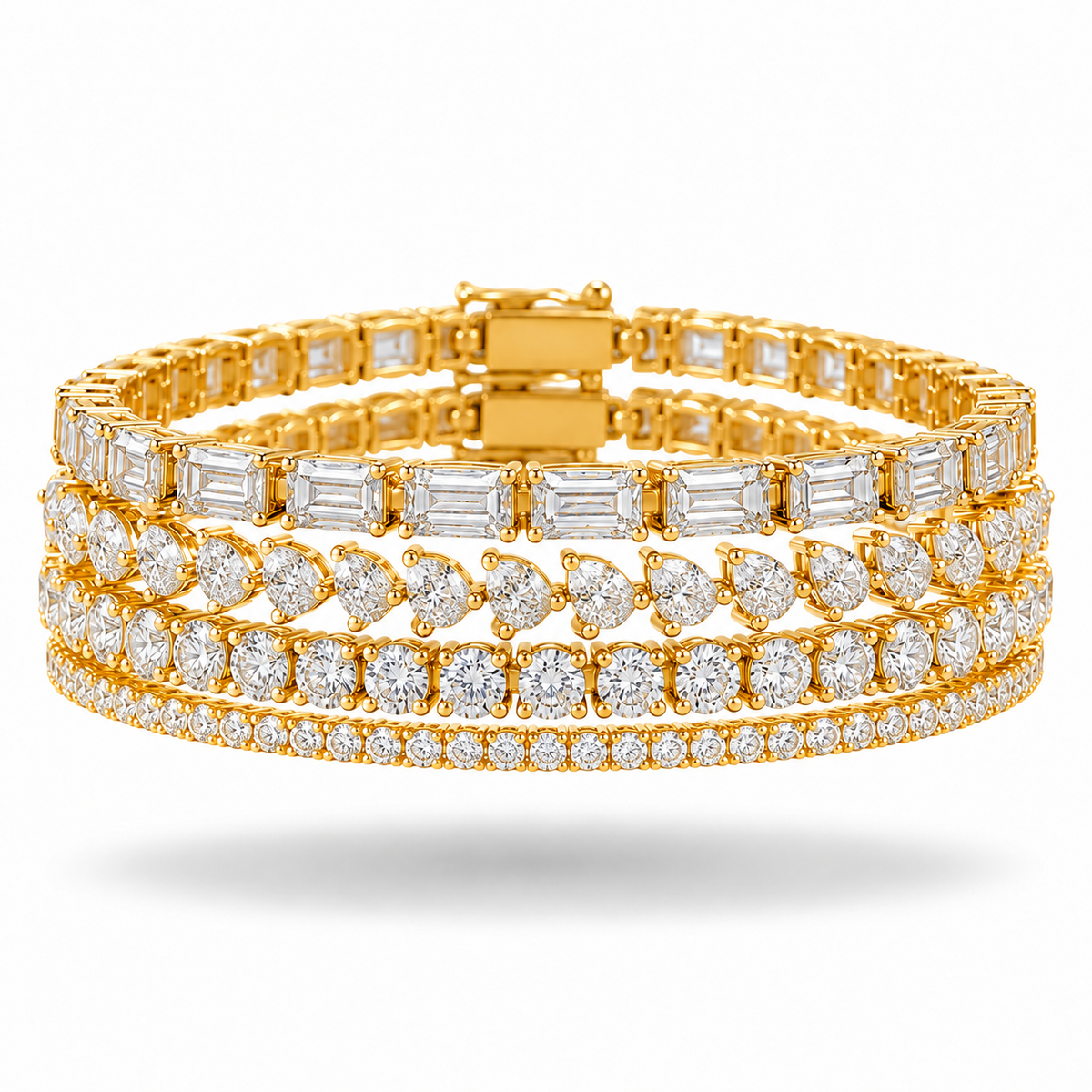 Tennis Bracelet Stack