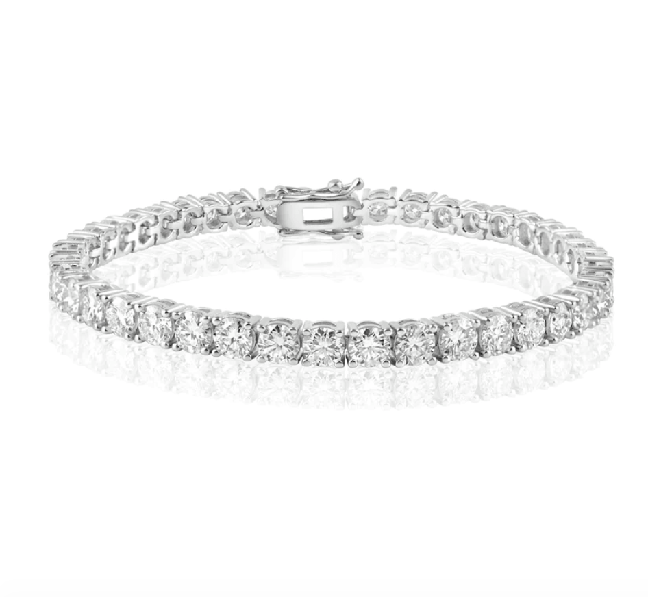 Moissanite Tennis Bracelet 4 mm