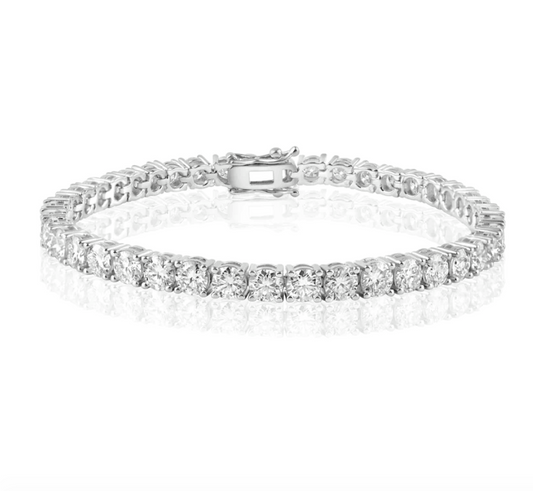 Moissanite Tennis Bracelet 4 mm